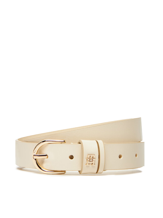 Tommy Hilfiger Жіночий ремінь Tommy Hilfiger Essential Effortless 2.5 Go AW0AW16836 Écru