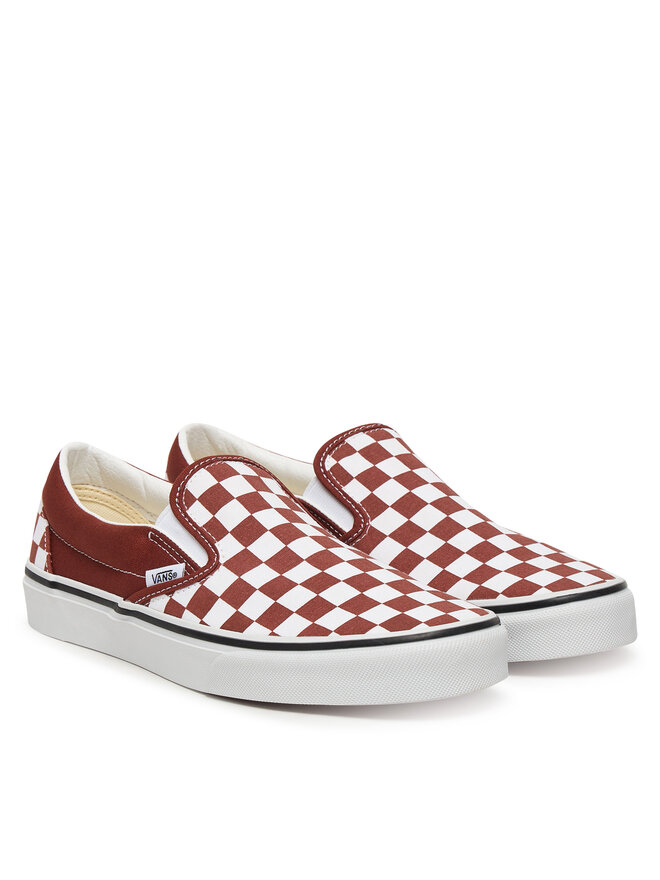 Vans Sneakers aus Stoff Vans Classic Slip-On VN000DAHFSB1 Dunkelrot