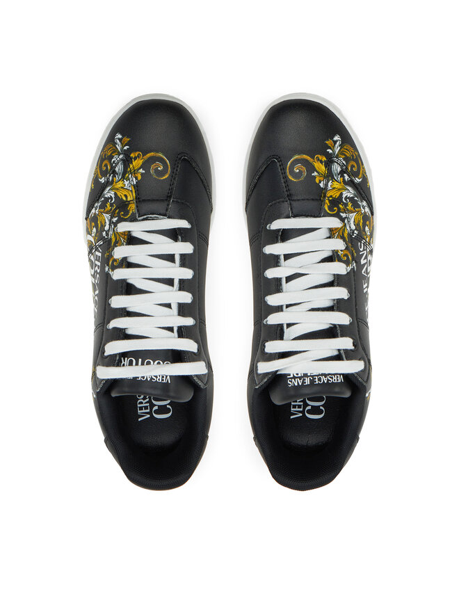 Versace Jeans Couture Sneakersy Versace Jeans Couture 78YA3SD1 Černá