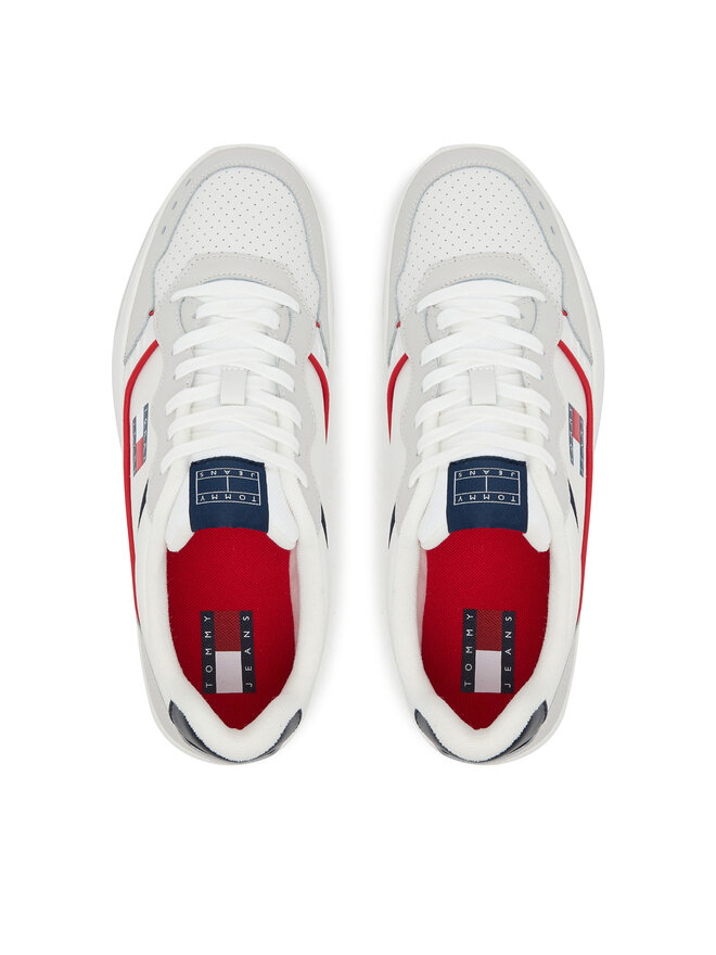 Tommy Jeans Sneakers Tommy Jeans Tjm Cupsole Elevated EM0EM01585 Écru