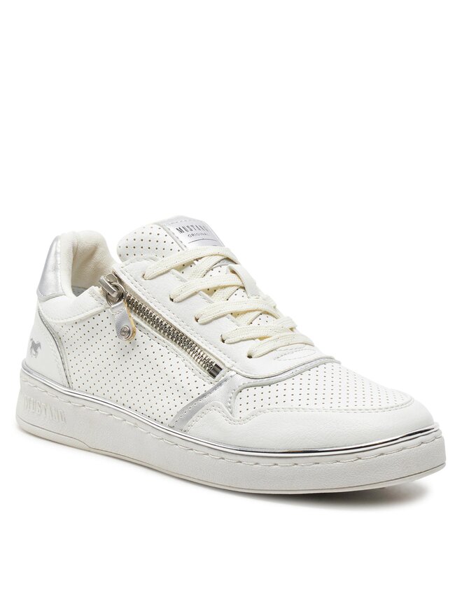 Mustang Sneakersy Mustang 1300313 Biela