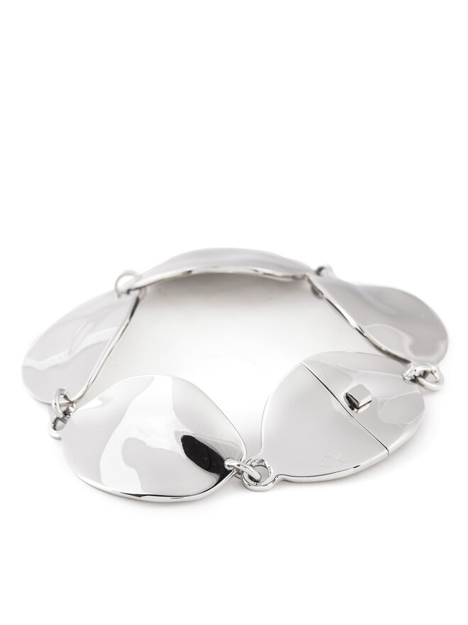 Calvin Klein Bransoletka Calvin Klein 35000619 Srebrny