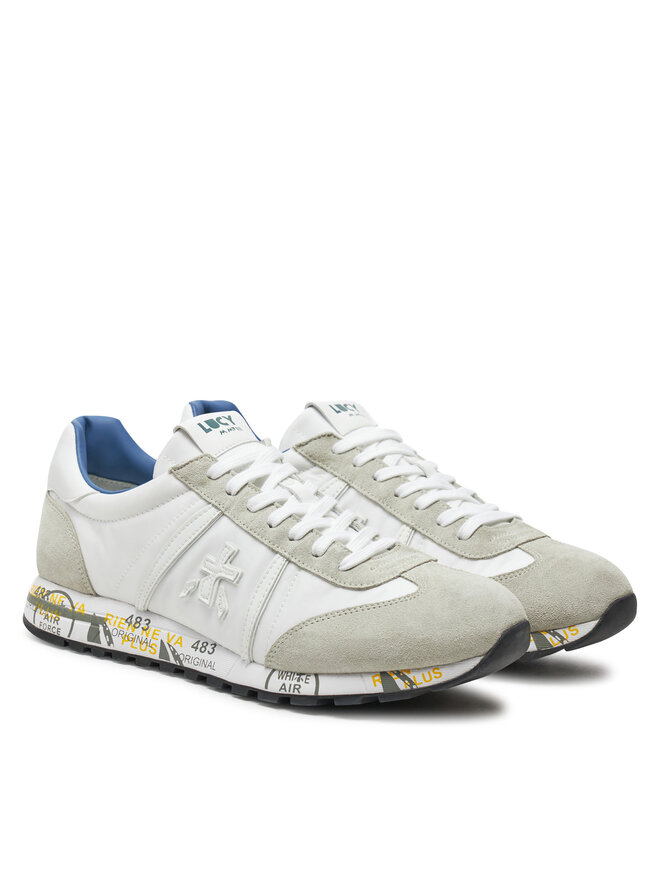 Premiata Сникърси Premiata Lucy 6915 Бял