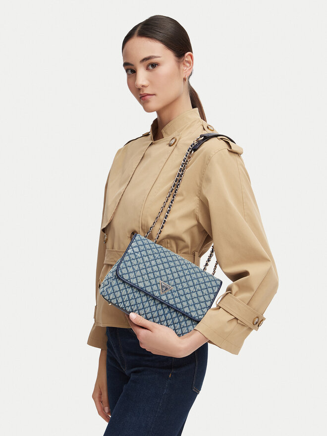 Guess Сумка Guess Giully II HWDD96 73200 Голубий