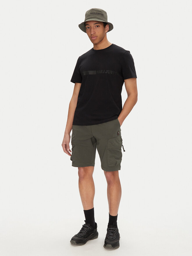 Parajumpers Parajumpers T-Shirt Space 25SMPMTSXF05 Μαύρο Regular Fit