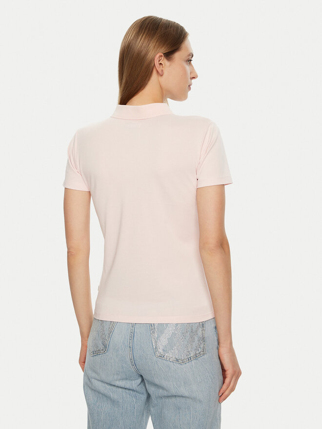 Guess Jeans Guess Jeans Polo marškinėliai W5RP47 KARS2 Smėlio Regular Fit