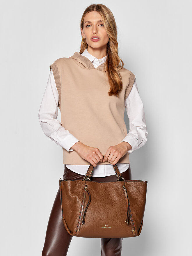 MICHAEL Michael Kors Handtasche MICHAEL Michael Kors Brooklyn 30H1GBNT3L Braun