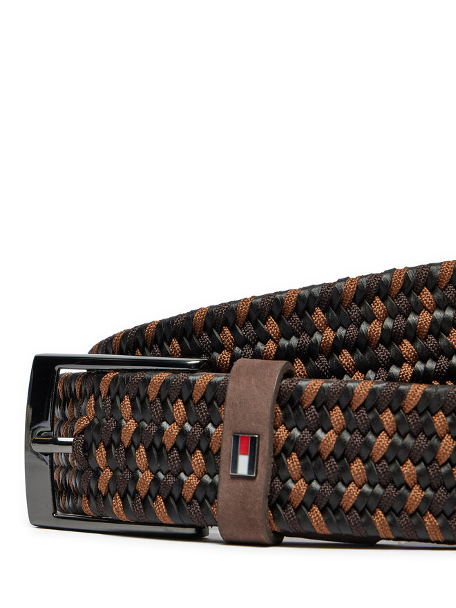 Tommy Hilfiger Ζώνη Ανδρική Tommy Hilfiger Adan New AM0AM12823 Καφέ