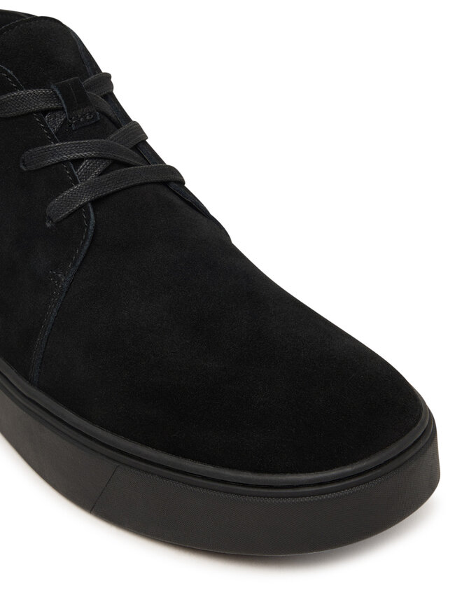 Calvin Klein Schnürschuhe Calvin Klein Hybrid Clean Mid Lace Up Su HM0HM02254 Schwarz