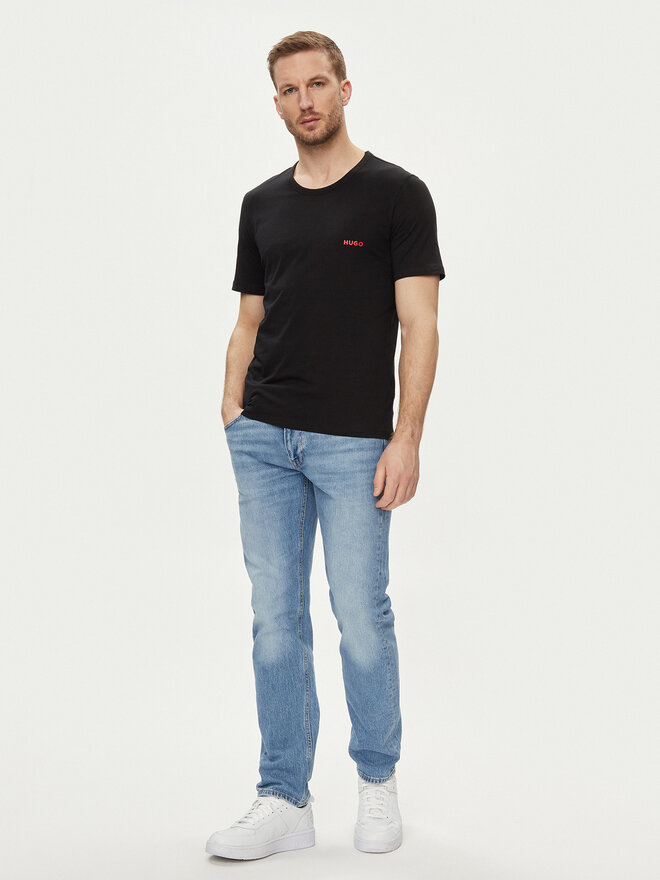 HUGO Hugo Σετ 3 T-Shirts 50493972 Μαύρο Regular Fit