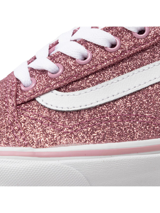 Vans purpurina rosa cheap