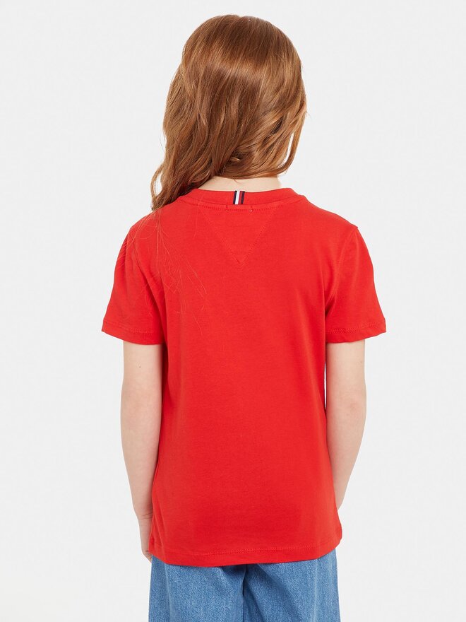 Tommy Hilfiger Tommy Hilfiger Camiseta Essential KS0KS00210 S Rojo Regular Fit