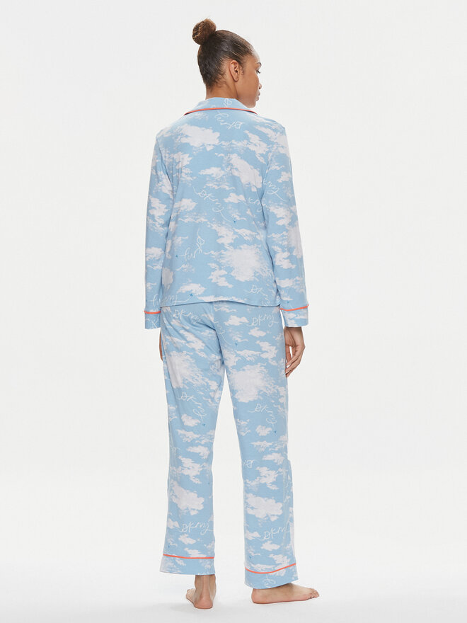 DKNY DKNY Pyjama YI80003 Himmelblau Regular Fit