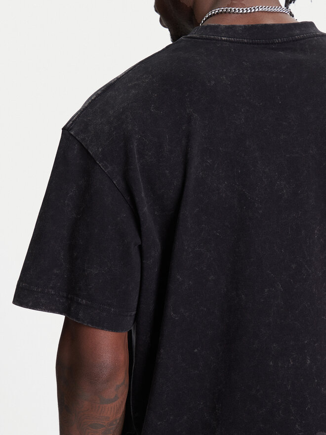 Jack & Jones Jack & Jones T-shirt Retreat 12277886 Crna Oversize