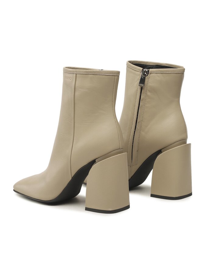 PINKO Μποτάκια PINKO Tea Tronchetto PE 23 BLKS1 100664 A0N9 Μπεζ