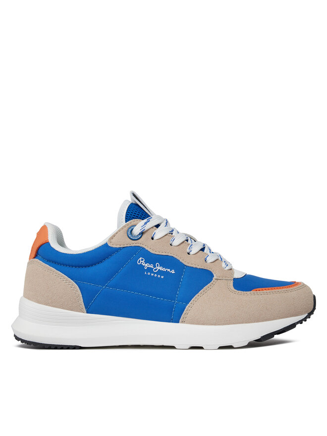 Pepe Jeans Снікерcи Pepe Jeans York Mix B PBS30561 Голубий