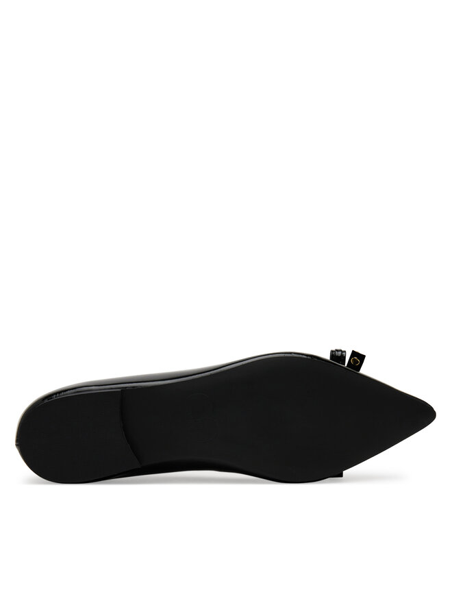LOVE MOSCHINO Baleriny LOVE MOSCHINO JA11031G1MIH0000 Czarny