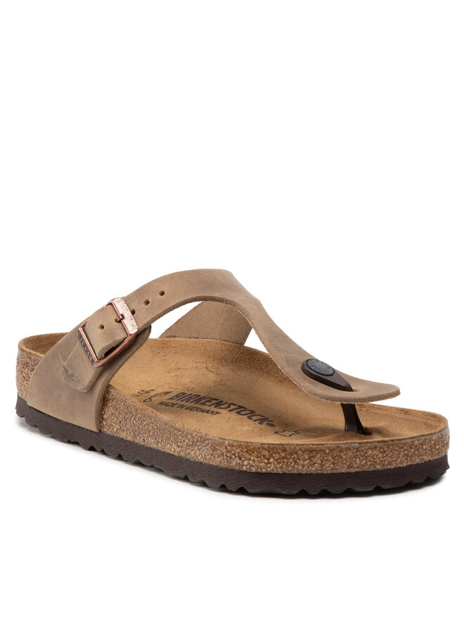 Birkenstock Zehentrenner Birkenstock Gizeh Bs 0943811 Braun