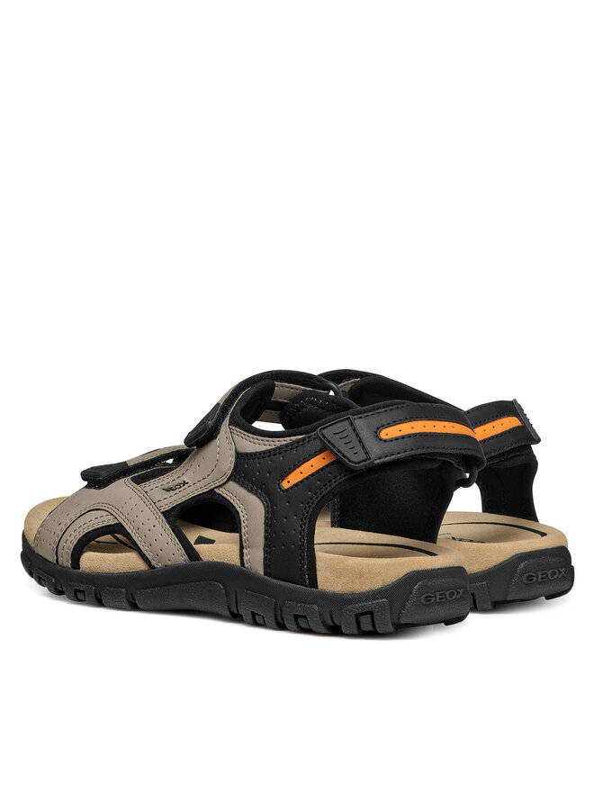 Geox Szandál Geox Uomo Sandal Strada U8224D 000EK C5004 Bézs