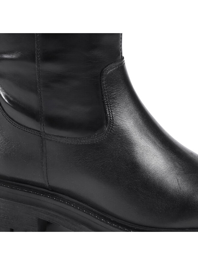 Geox Botas de equitación Geox D Iridea G D04HRG 05443 C9999 Negro