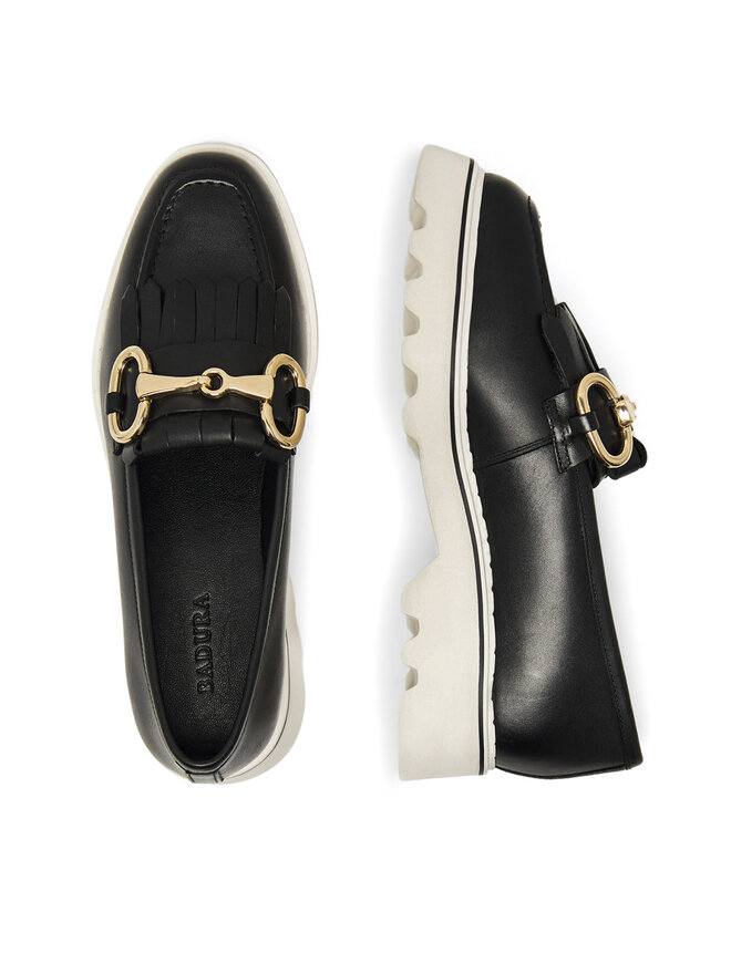 Badura Loafersy Badura NECTOR-06W1-016 Černá