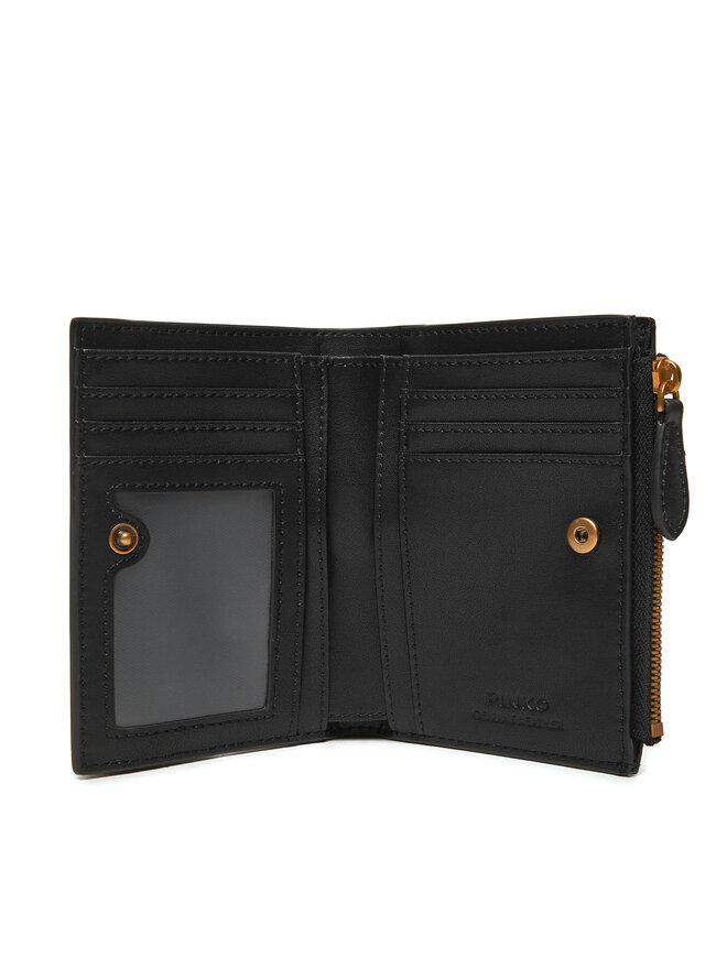 PINKO Geldbörse PINKO Compact Wallet . AI 24-25 PCPL 103612 A0F1 Schwarz