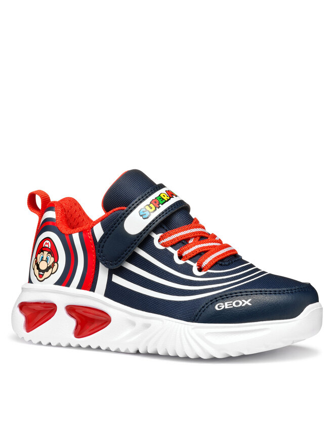 Geox Sneakersy Geox J Assister J55DZB 02A54 C0735 M Tmavomodrá