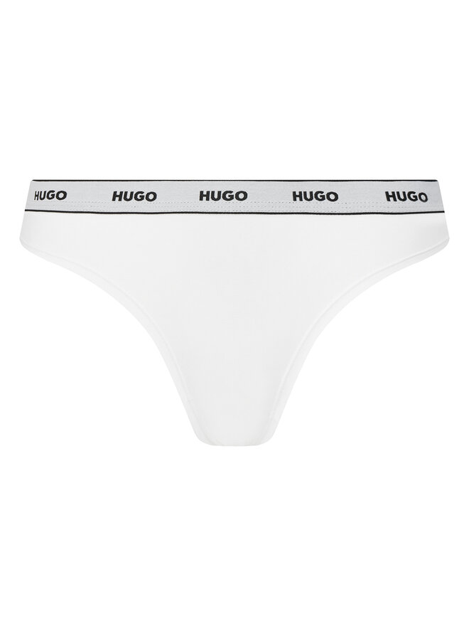 HUGO HUGO Набір з 3 пар класичних трусів Triplet Brief Stripe 50480157 Білий