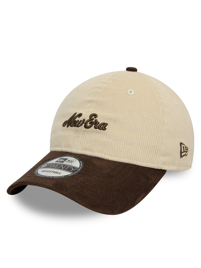 New Era Шапка с козирка New Era Premium Cord 9Twenty 60595315 Бежов