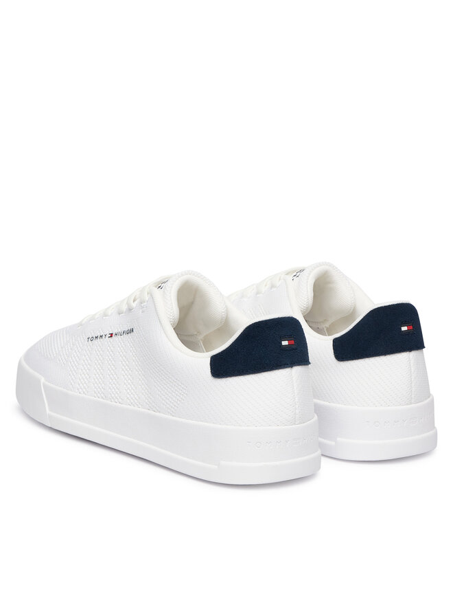 Tommy Hilfiger Sneakers Tommy Hilfiger Th Court Knit FM0FM05823 Weiß