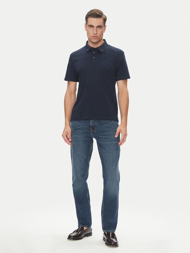 Calvin Klein Calvin Klein Pólóing Supima LV04LB276G Sötétkék Regular Fit
