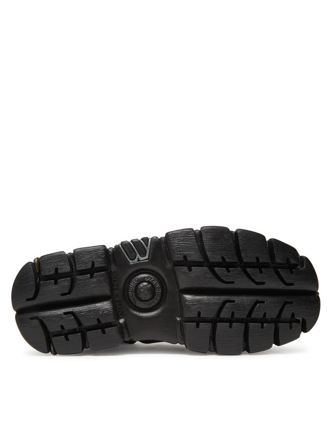 NEW ROCK Īsie zābaki NEW ROCK M-285C-S1 Melns