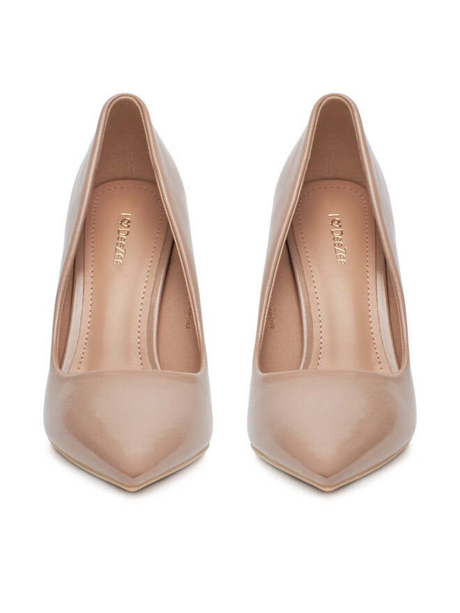 DeeZee High Heels DeeZee GA0-07B Beige