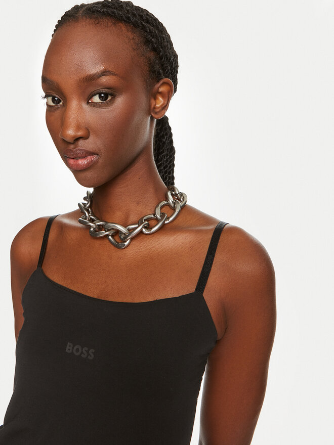 BOSS Boss Топ Bea 50525698 Чорний Slim Fit