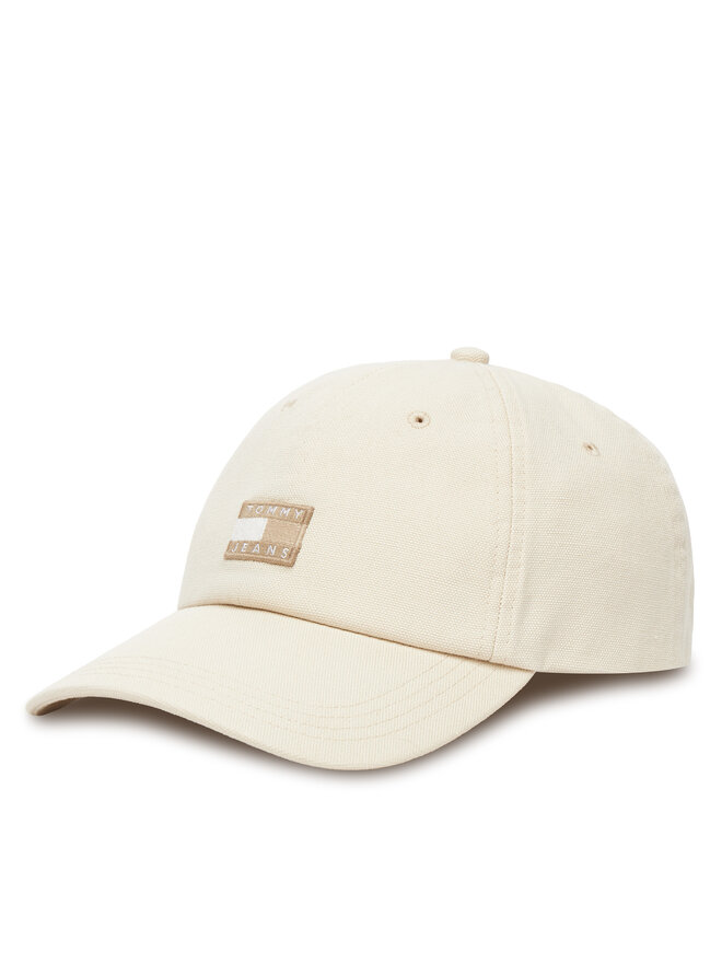 Tommy Jeans Șapcă Tommy Jeans Heritage AW0AW17580 Bej