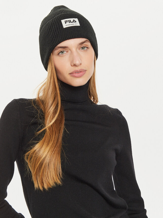 Fila Czapka Fila Bessemer Slouch Beanie FCU0094 Czarny