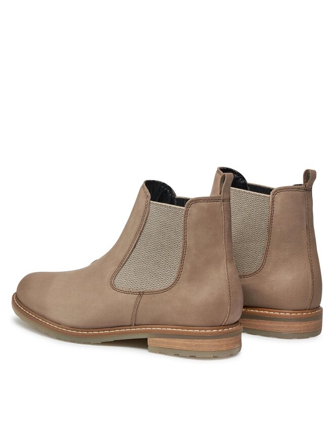 Tamaris Μποτάκια με λάστιχο Tamaris 1-25056-41 Καφέ