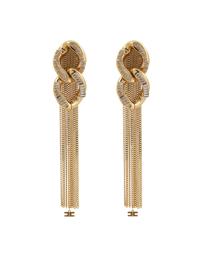 Elisabetta Franchi Orecchini a clip Elisabetta Franchi OR-06-B47E2-V300 Oro
