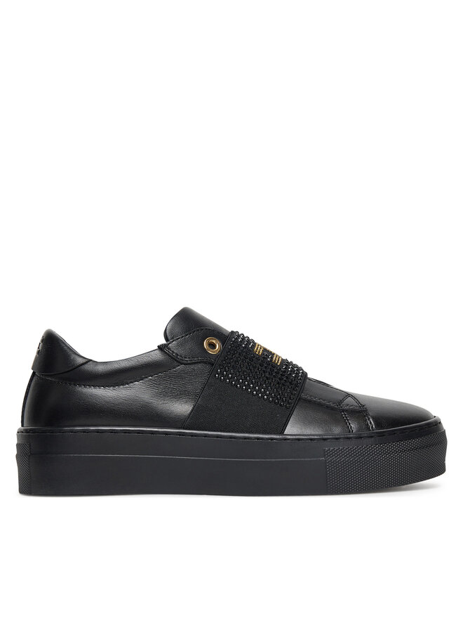 Elisabetta Franchi Снікерcи Elisabetta Franchi Low Cut Velcro F4A9-E0355-1251 D Чорний