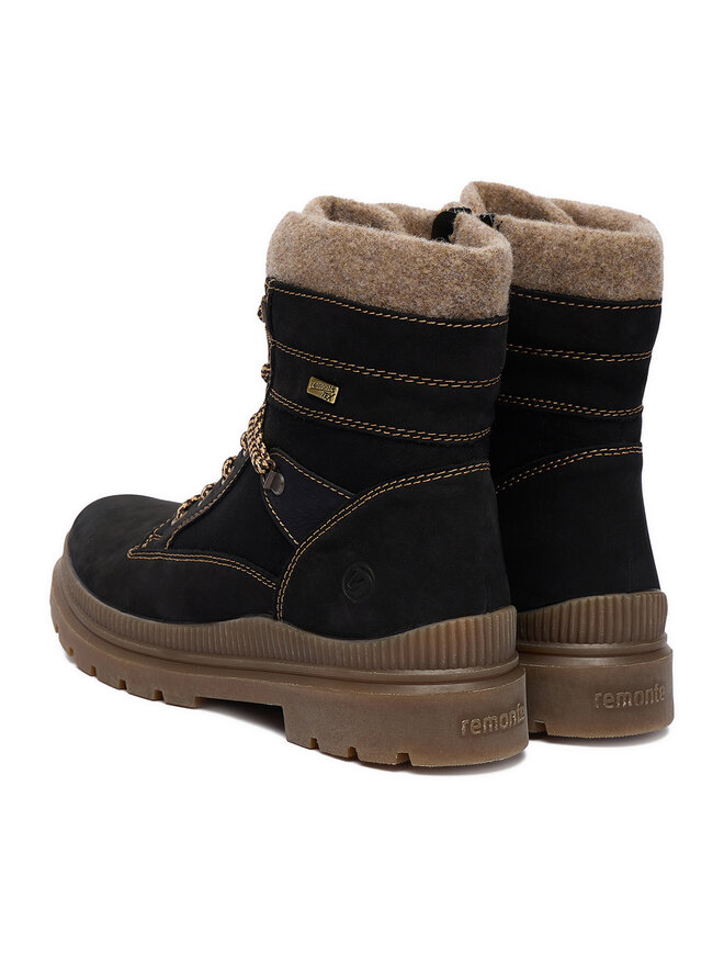 Remonte Botines planos Remonte CEO-D0C77-02 Negro