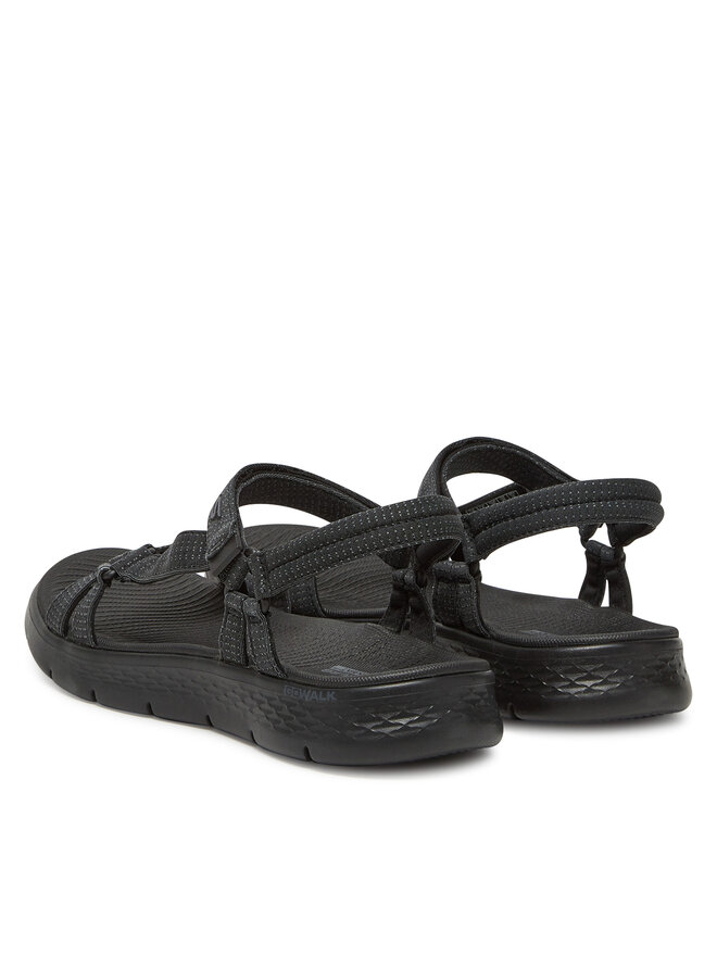Skechers Szandál Skechers Go Walk Flex Sandal-Sublime 141451/BBK Fekete