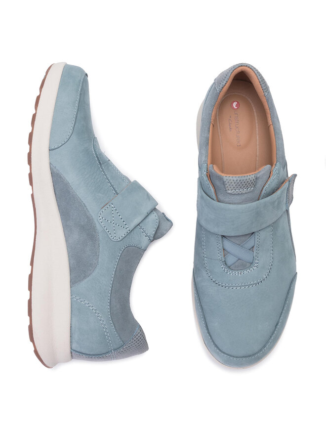 Zapatillas Clarks Un Adorn Lo 261402044 Azul zapatos.es