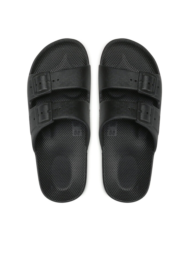 Freedom Moses Pantoletten Freedom Moses Basic Schwarz