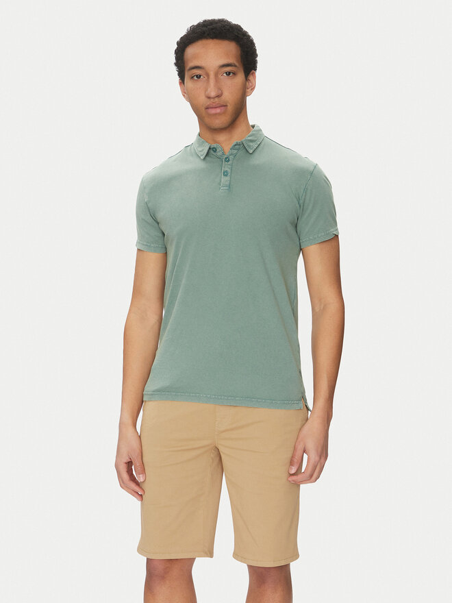 INDICODE INDICODE Majica Injamiro 41-143 Modra Regular Fit