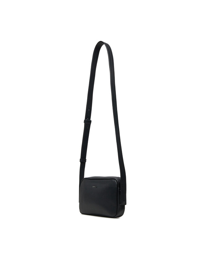 Calvin Klein Torbica za okrog pasu Calvin Klein Modern Business Flat Camera Bag K50K512905 Črna