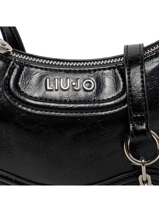 Liu Jo Ročna torba Liu Jo Ecs Xs Hobo AA4003 E0012 Črna