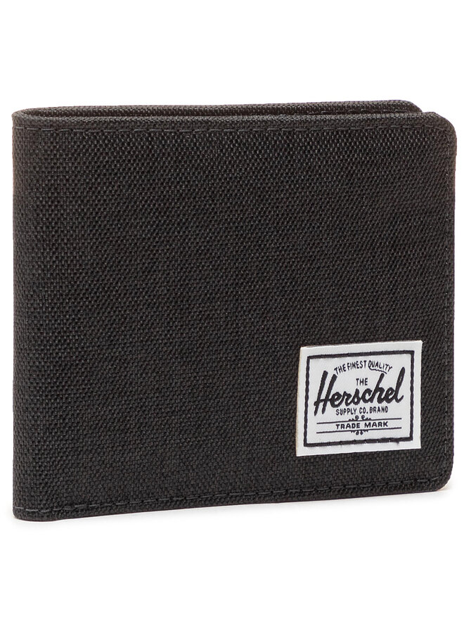 Herschel Голям мъжки портфейл Herschel Roy C 10766-02090 Черен