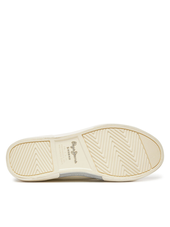 Pepe Jeans Snīkeri Pepe Jeans Kenton Knit PLS31601 Balts