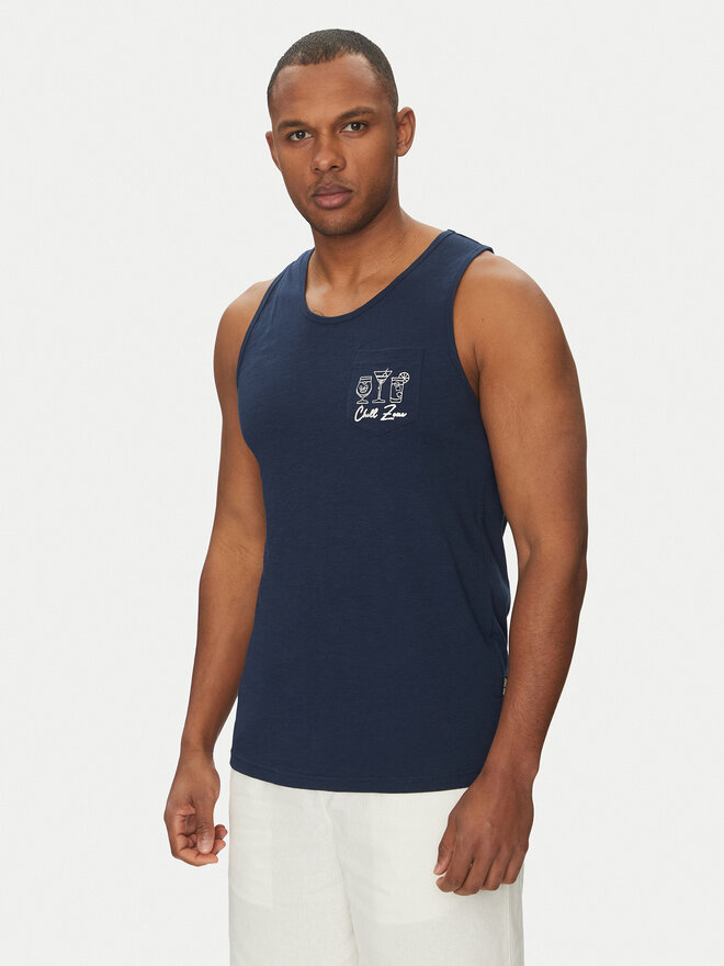 Blend Blend Tank top 20718289 Tamnoplava Regular Fit