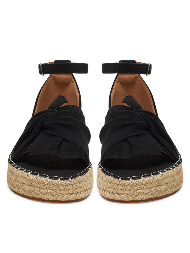 DeeZee Espadrile DeeZee 8-807-1 Crna